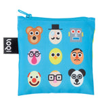 LOQI Stephen Cheetham Faces II Reusable Tote Bag LOQI Stephen Cheetham Faces II Reusable Tote Bag 