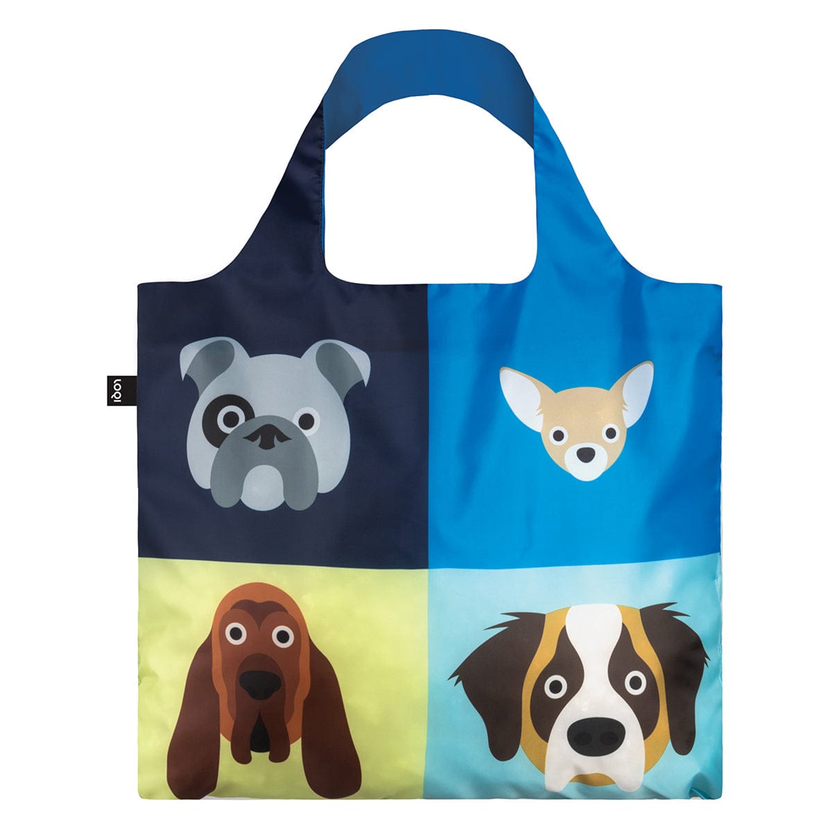 LOQI Stephen Cheetham Dogs Reusable Tote Bag LOQI Stephen Cheetham Dogs Reusable Tote Bag 