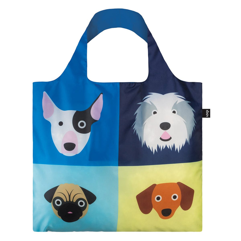 LOQI Stephen Cheetham Dogs Reusable Tote Bag LOQI Stephen Cheetham Dogs Reusable Tote Bag 