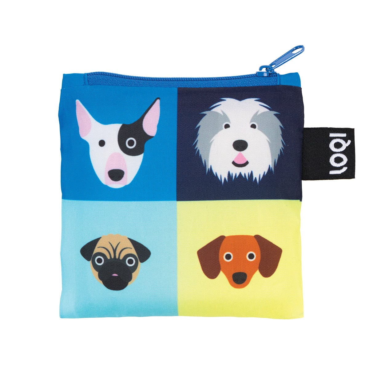 LOQI Stephen Cheetham Dogs Reusable Tote Bag LOQI Stephen Cheetham Dogs Reusable Tote Bag 