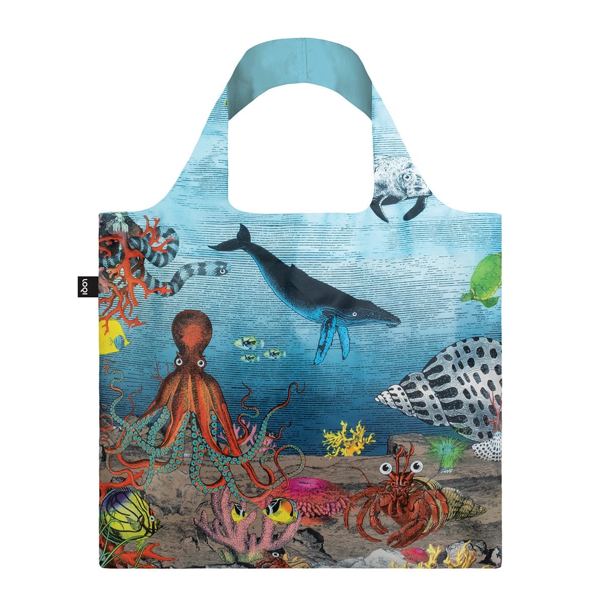 LOQI Great Barrier Reef Reusable Tote Bag LOQI Great Barrier Reef Reusable Tote Bag 