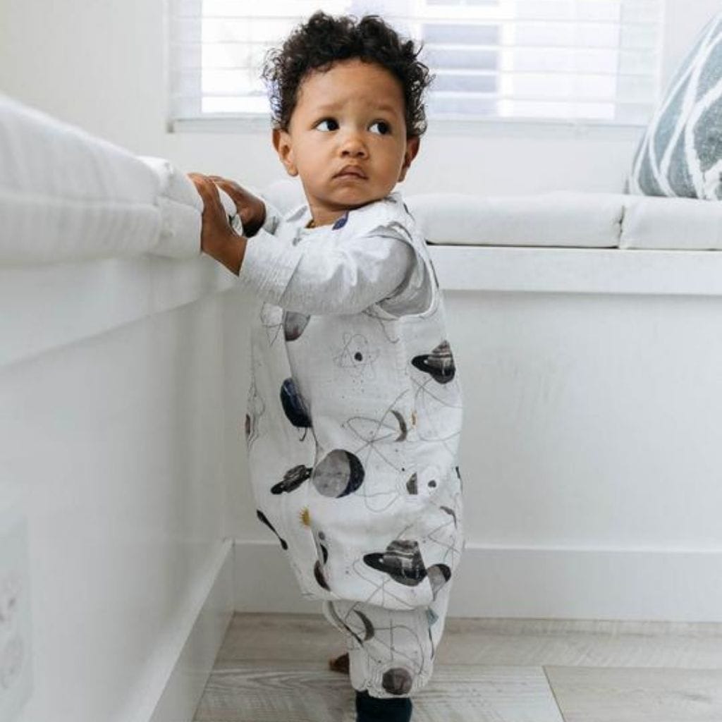 Little Unicorn Cotton Muslin Romper - Planetary Little Unicorn Cotton Muslin Romper - Planetary 