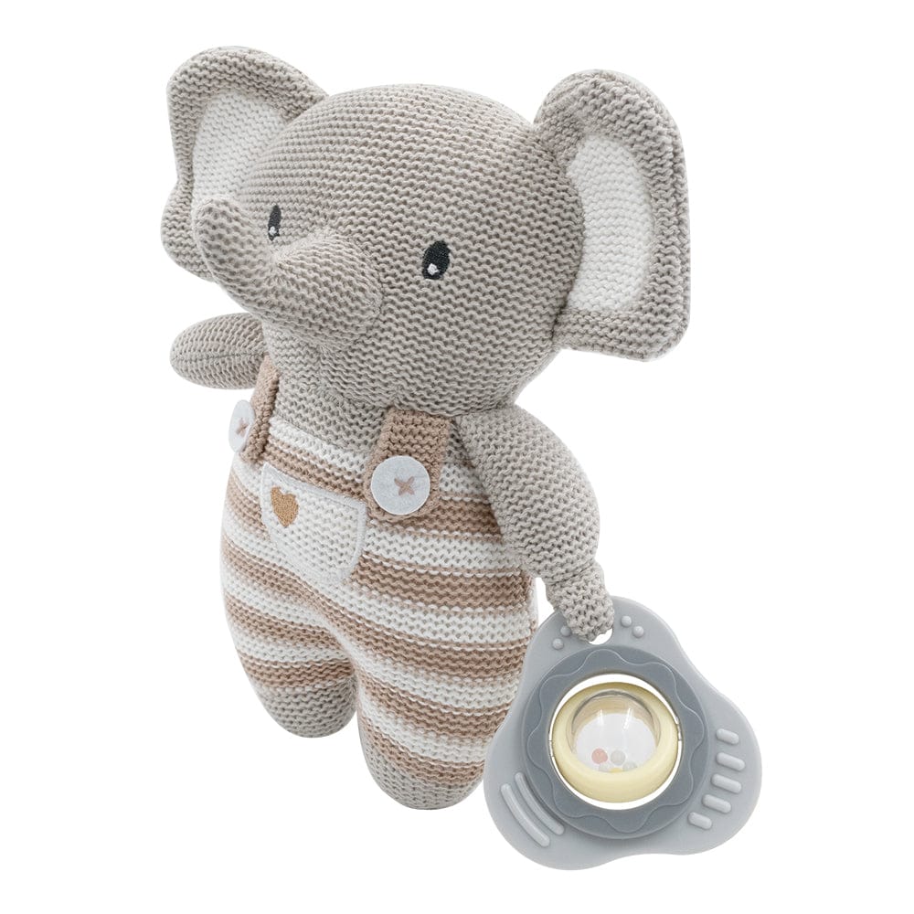 Living Textiles Huggable Elephant Activity Toy Living Textiles Huggable Elephant Activity Toy 