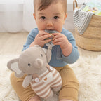 Living Textiles Huggable Elephant Activity Toy Living Textiles Huggable Elephant Activity Toy 