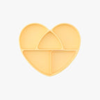 Loveat Heart Silicone Suction Plate + Lid Loveat Heart Silicone Suction Plate + Lid 