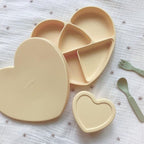 Loveat Heart Silicone Suction Plate + Lid Loveat Heart Silicone Suction Plate + Lid 