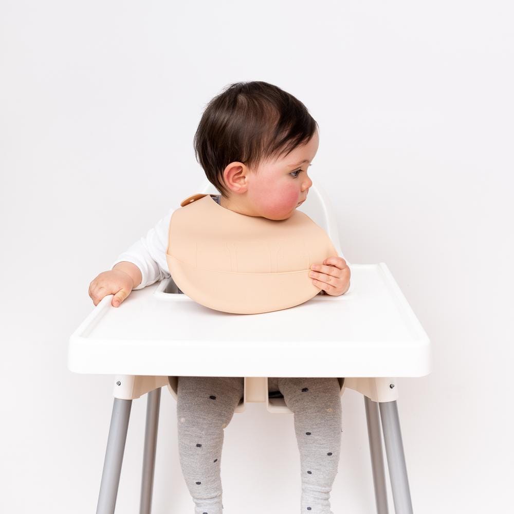 We Might Be Tiny Catchie Silicone Bibs, Set of 2 We Might Be Tiny Catchie Silicone Bibs, Set of 2 