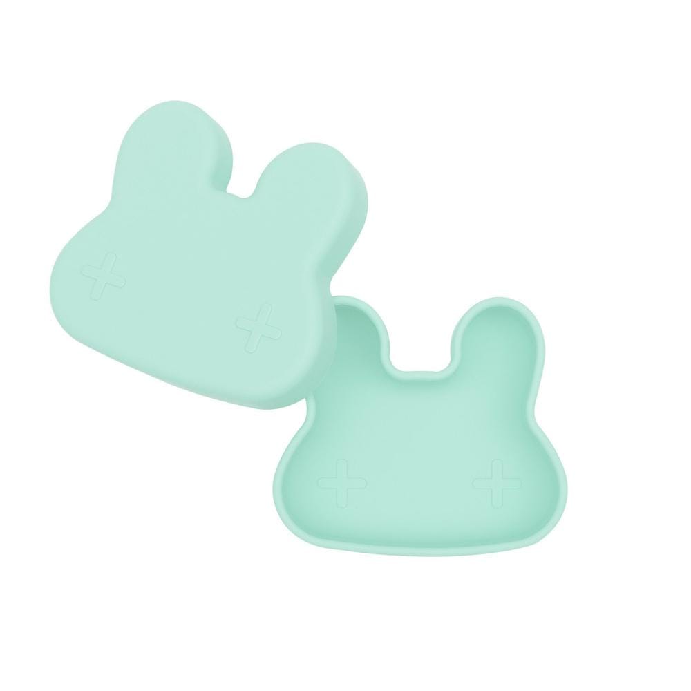 We Might Be Tiny Bunny Silicone Bowl and Plate Snackie We Might Be Tiny Bunny Silicone Bowl and Plate Snackie 