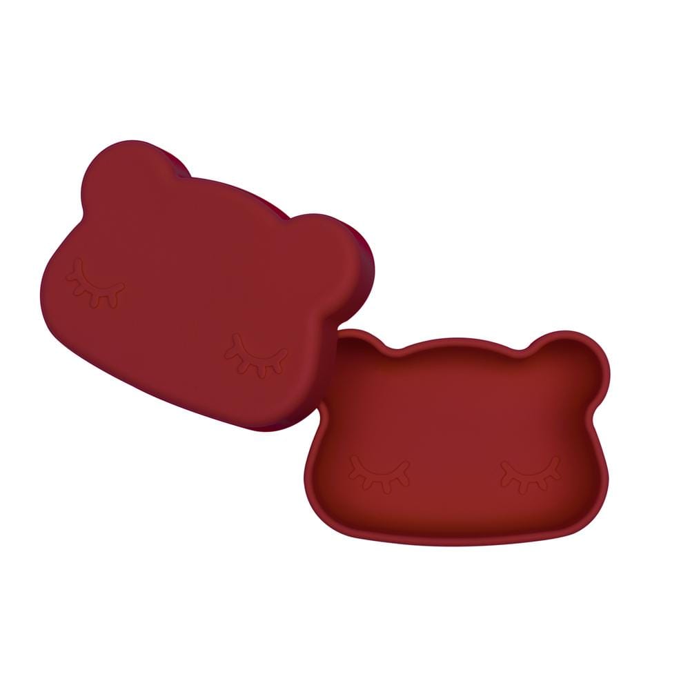 We Might Be Tiny Bear Silicone Bowl and Plate Snackie We Might Be Tiny Bear Silicone Bowl and Plate Snackie 