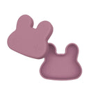 We Might Be Tiny Bunny Silicone Bowl and Plate Snackie We Might Be Tiny Bunny Silicone Bowl and Plate Snackie 