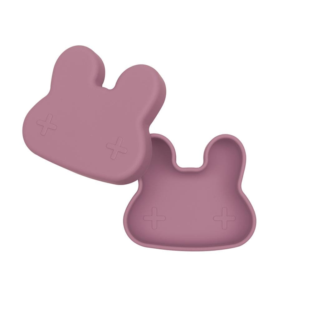 We Might Be Tiny Bunny Silicone Bowl and Plate Snackie We Might Be Tiny Bunny Silicone Bowl and Plate Snackie 