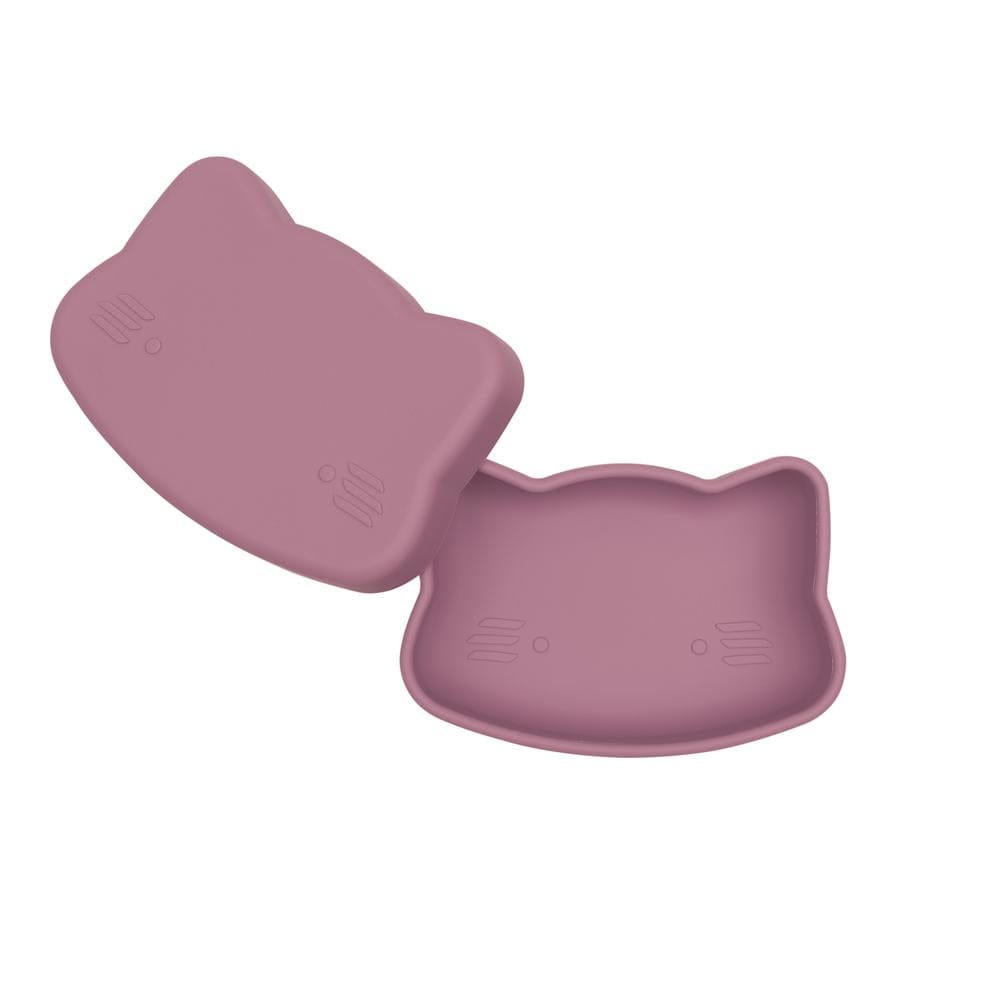 We Might Be Tiny Cat Silicone Bowl and Plate Snackie We Might Be Tiny Cat Silicone Bowl and Plate Snackie 