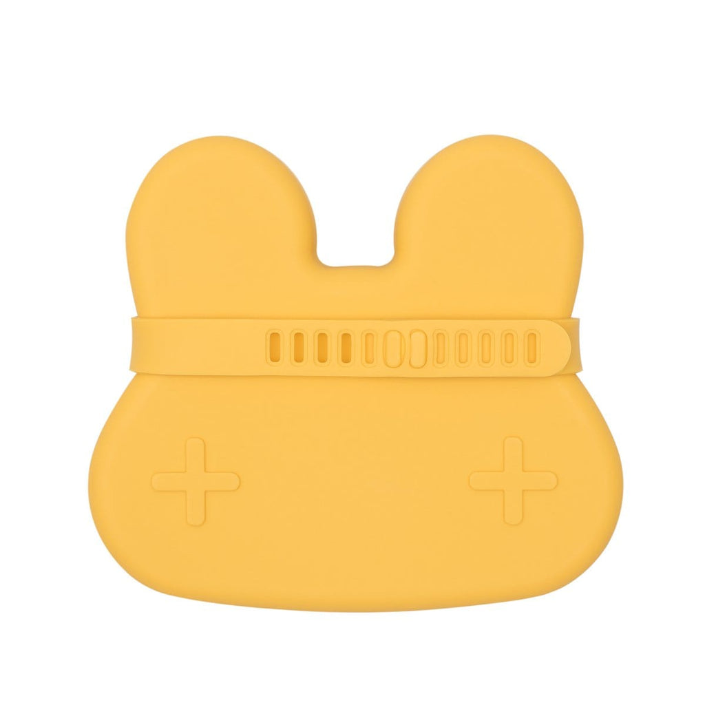 We Might Be Tiny Bunny Silicone Bowl and Plate Snackie Yellow TIBS02