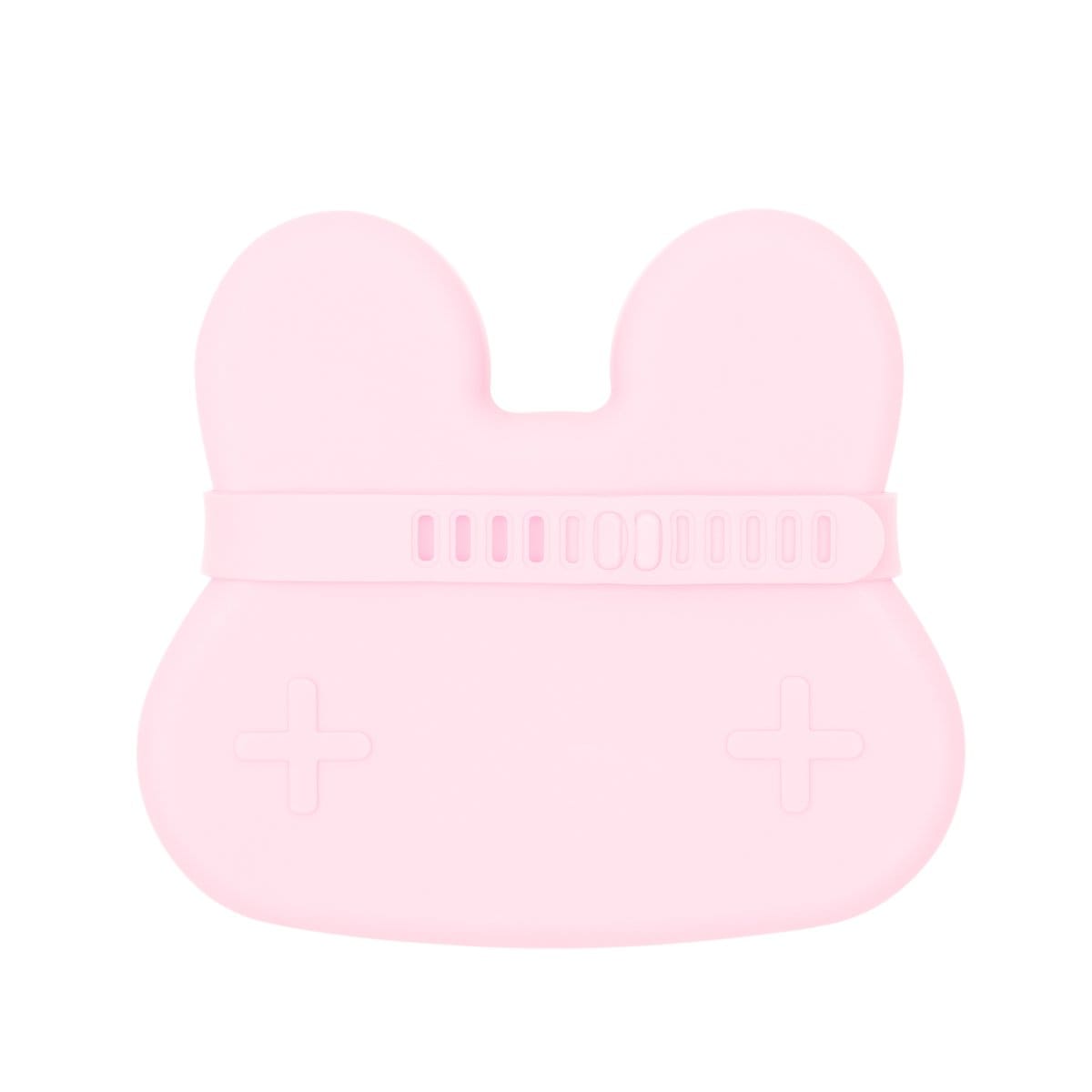 We Might Be Tiny Bunny Silicone Bowl and Plate Snackie Powder Pink TIBS03