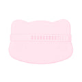 We Might Be Tiny Cat Silicone Bowl and Plate Snackie Powder Pink TICS03