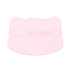 We Might Be Tiny Cat Silicone Bowl and Plate Snackie Powder Pink TICS03