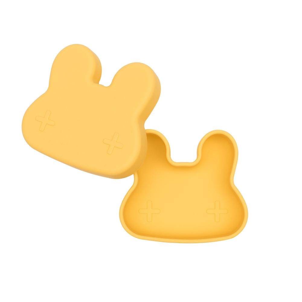 We Might Be Tiny Bunny Silicone Bowl and Plate Snackie We Might Be Tiny Bunny Silicone Bowl and Plate Snackie 