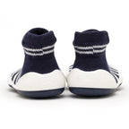 Komuello Marine Boy Baby Rubber Sole Sock Shoes Komuello Marine Boy Baby Rubber Sole Sock Shoes 