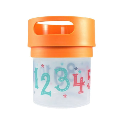 Munchie Mug Spill Proof Toddler Snack Cup 350ml Orange MM-12oz-orange