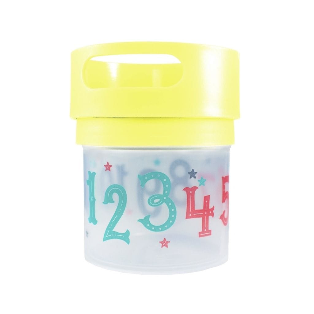 Munchie Mug Spill Proof Toddler Snack Cup 350ml Yellow MM-12oz-yellow