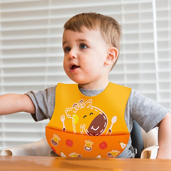 Marcus & Marcus Wide Coverage Silicone Bib Marcus & Marcus Wide Coverage Silicone Bib 