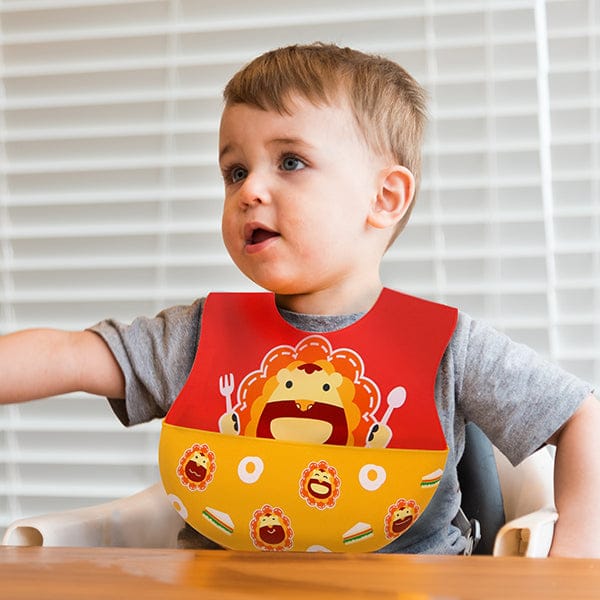 Marcus & Marcus Wide Coverage Silicone Bib Marcus & Marcus Wide Coverage Silicone Bib 