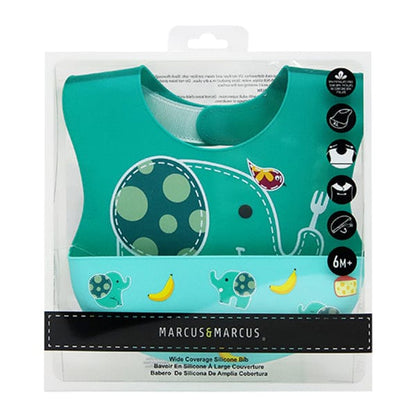 Marcus & Marcus Wide Coverage Silicone Bib Marcus & Marcus Wide Coverage Silicone Bib 