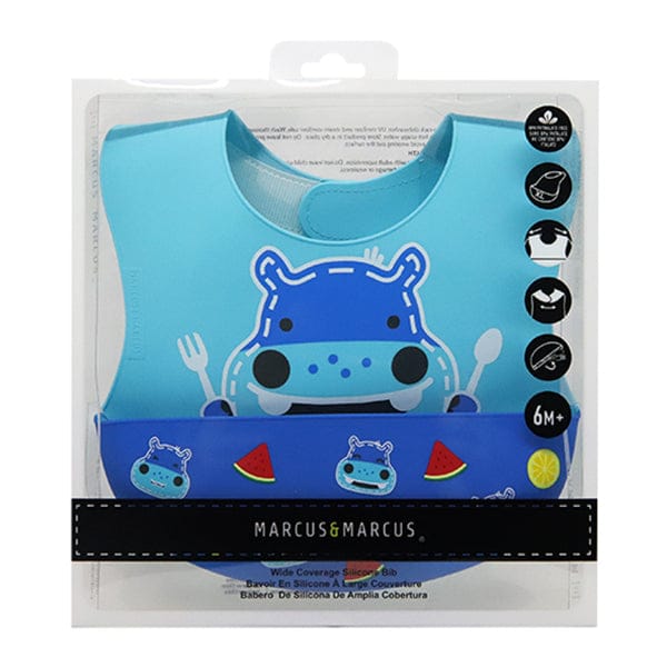 Marcus & Marcus Wide Coverage Silicone Bib Marcus & Marcus Wide Coverage Silicone Bib 