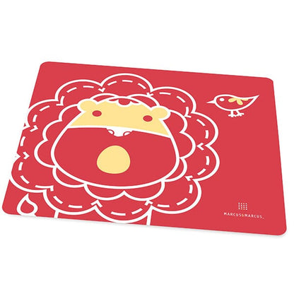 Marcus & Marcus Soft Silicone Animal Patterned Placemat Marcus Red Lion MNMKD02-LN