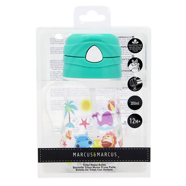 Marcus & Marcus Kids Tritan Straw Bottle Marcus & Marcus Kids Tritan Straw Bottle 