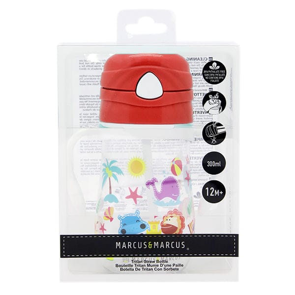Marcus & Marcus Kids Tritan Straw Bottle Marcus & Marcus Kids Tritan Straw Bottle 