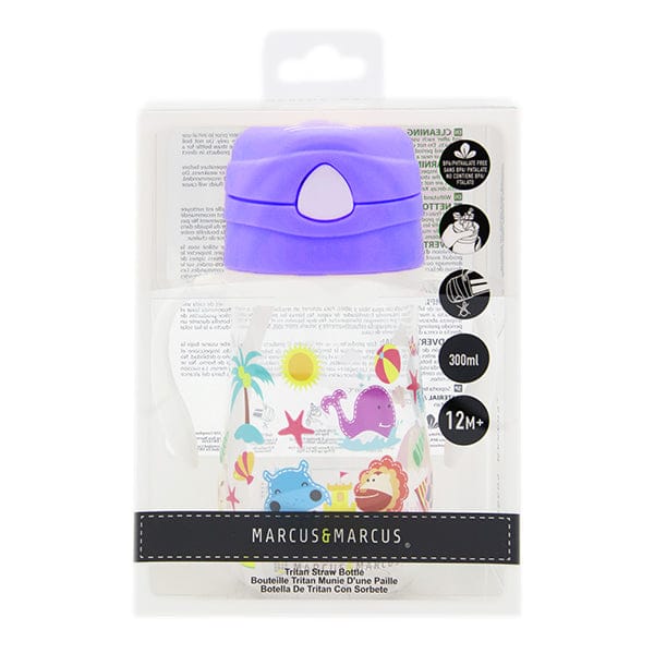 Marcus & Marcus Kids Tritan Straw Bottle Marcus & Marcus Kids Tritan Straw Bottle 