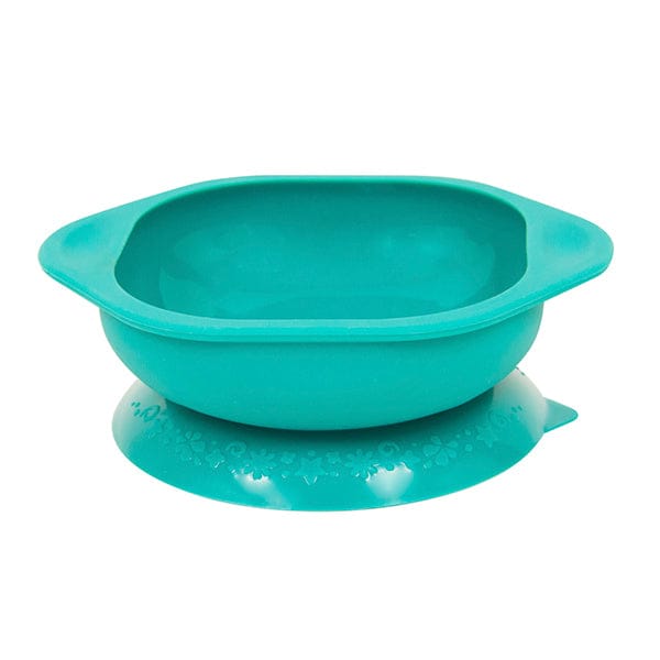 Marcus & Marcus Silicone Square Suction Bowl Green MNMKD26EP