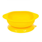 Marcus & Marcus Silicone Square Suction Bowl Yelllow MNMKD26GF