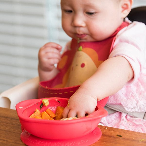Marcus & Marcus Silicone Square Suction Bowl Marcus & Marcus Silicone Square Suction Bowl 