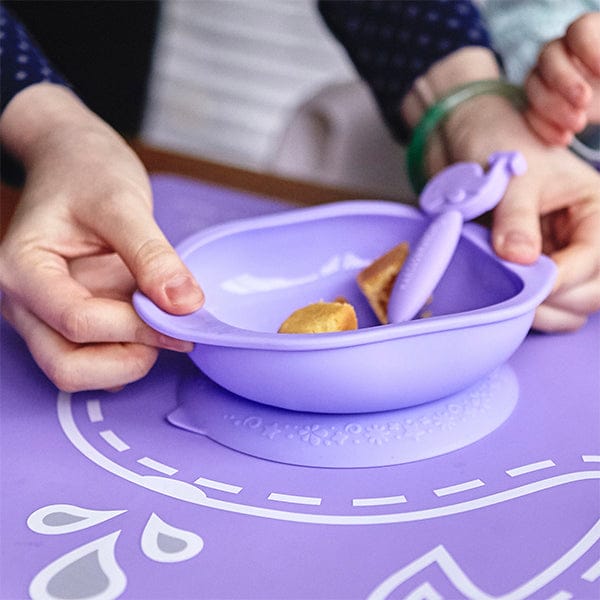 Marcus & Marcus Silicone Square Suction Bowl Marcus & Marcus Silicone Square Suction Bowl 
