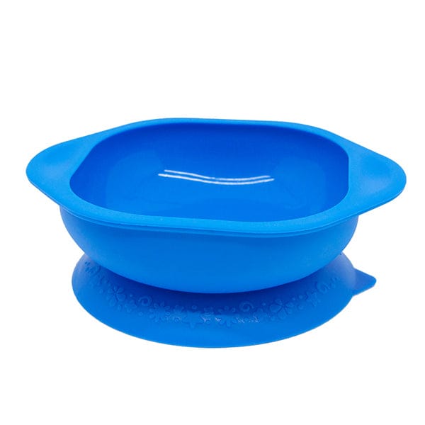 Marcus & Marcus Silicone Square Suction Bowl Blue MNMKD26HP