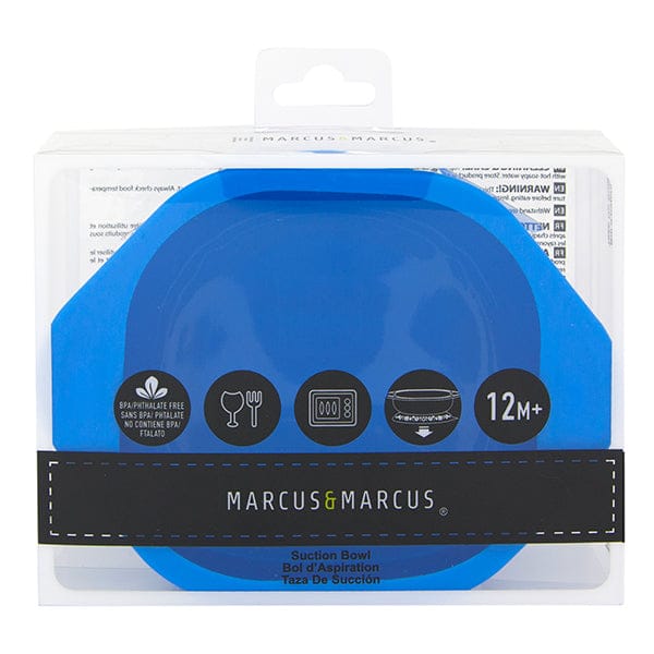 Marcus & Marcus Silicone Square Suction Bowl Marcus & Marcus Silicone Square Suction Bowl 