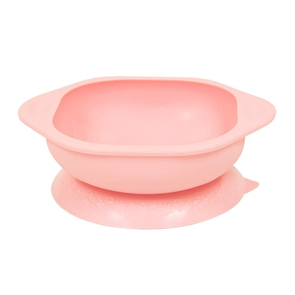 Marcus & Marcus Silicone Square Suction Bowl Pink MNMKD26E[