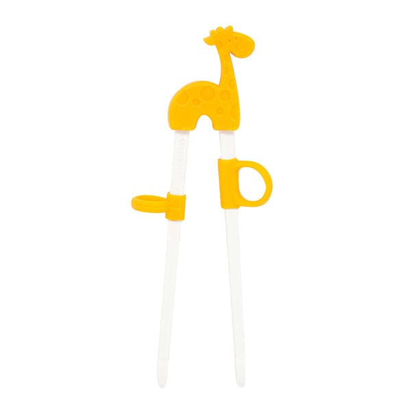 Marcus & Marcus Toddler Learning Right/Left-Handed Chopsticks Lola Yellow Giraffe MNMKD27-GF