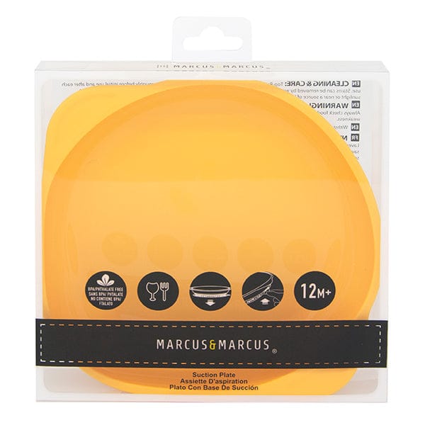 Marcus & Marcus Silicone Round Suction Plate Marcus & Marcus Silicone Round Suction Plate 