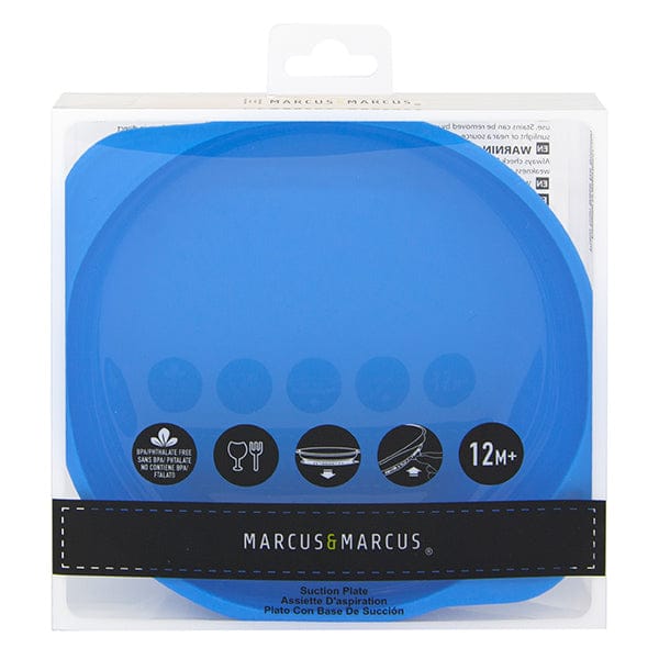 Marcus & Marcus Silicone Round Suction Plate Marcus & Marcus Silicone Round Suction Plate 