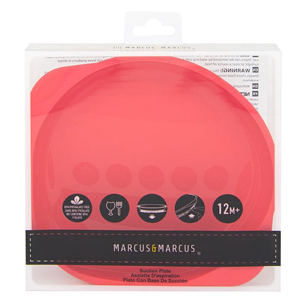 Marcus & Marcus Silicone Round Suction Plate Marcus & Marcus Silicone Round Suction Plate 