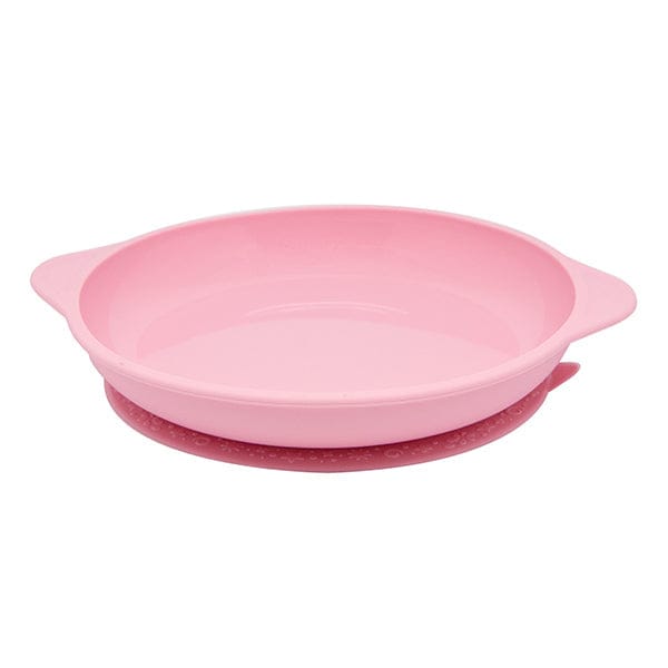 Marcus & Marcus Silicone Round Suction Plate Pink MNMKD32PG