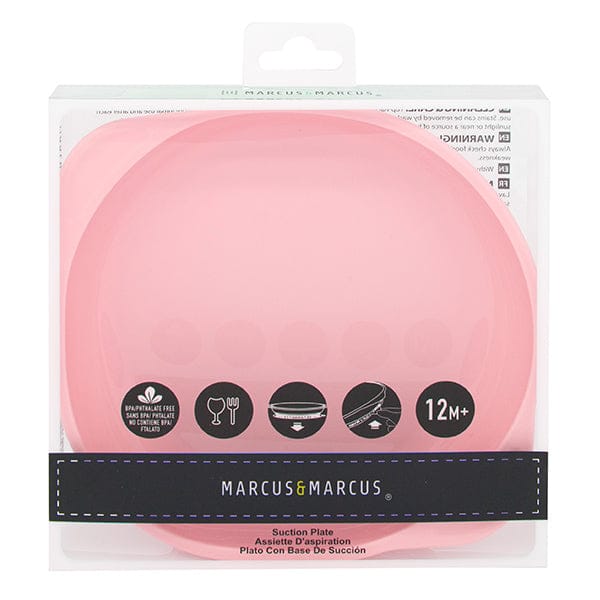 Marcus & Marcus Silicone Round Suction Plate Marcus & Marcus Silicone Round Suction Plate 