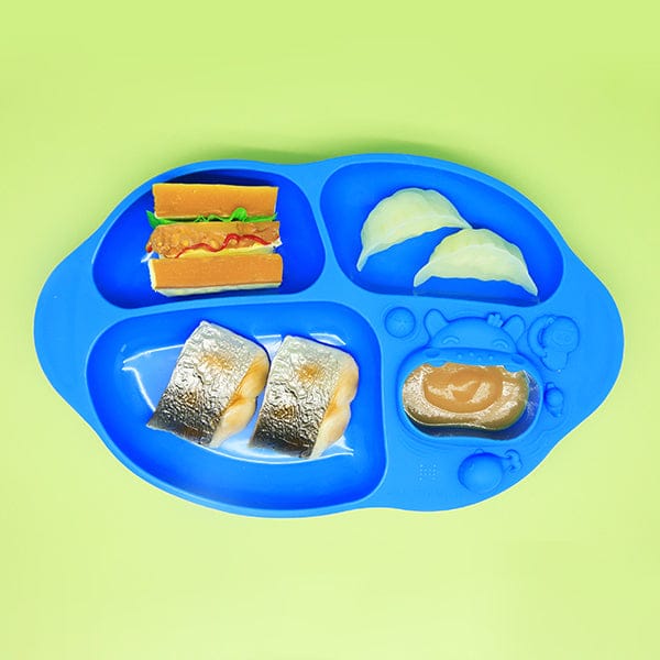 Marcus & Marcus Yummy Dips Suction Divided Plate Marcus & Marcus Yummy Dips Suction Divided Plate 