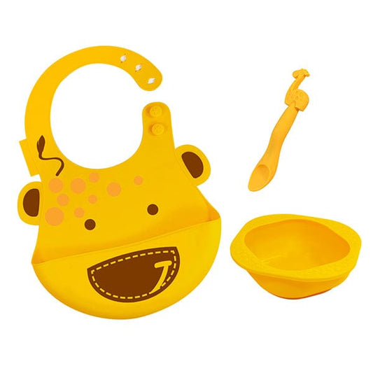 Marcus & Marcus Baby Feeding Set Lola Yellow Giraffe MNMLS06-GF