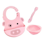 Marcus & Marcus Baby Feeding Set Pokey Pink Pig MNMLS06-PG
