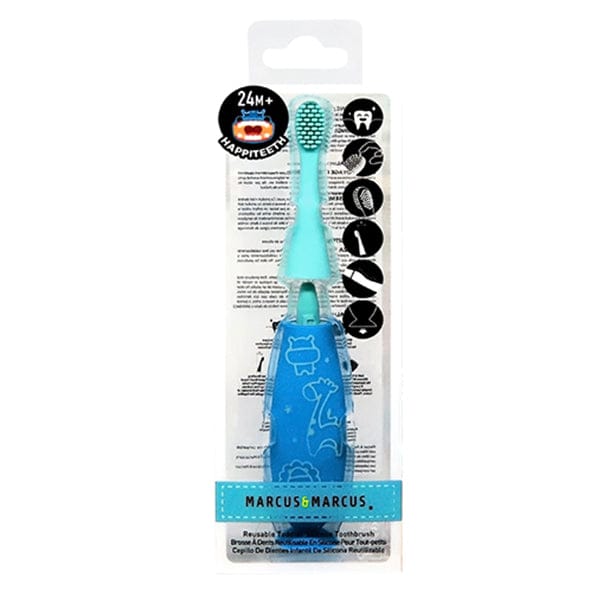 Marcus & Marcus Toddler Silicone Reusable Toothbrush Marcus & Marcus Toddler Silicone Reusable Toothbrush 