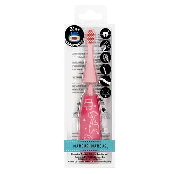 Marcus & Marcus Toddler Silicone Reusable Toothbrush Marcus & Marcus Toddler Silicone Reusable Toothbrush 